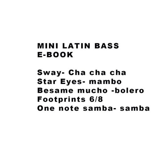 Mini Latin E-Book