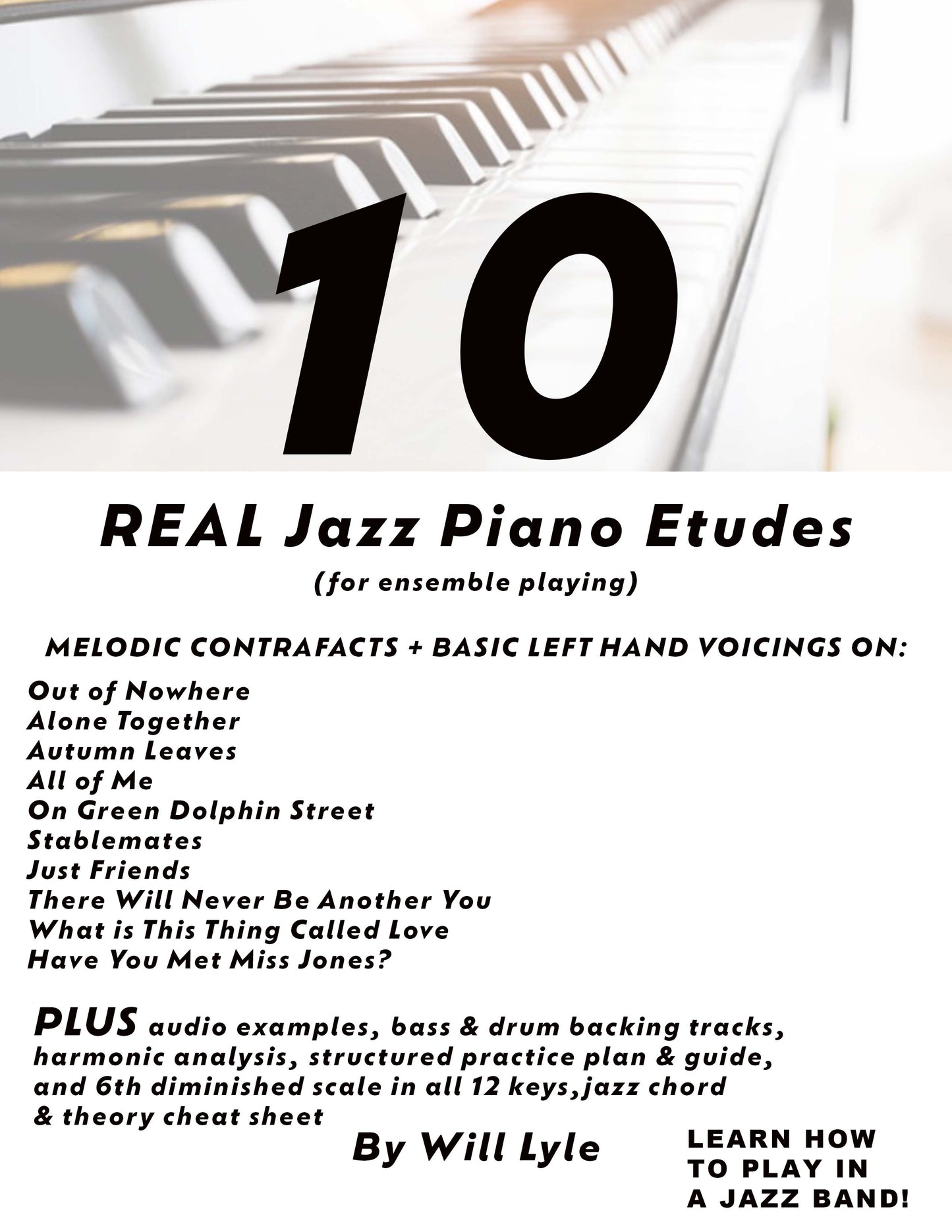 10 Real Jazz Piano etudes